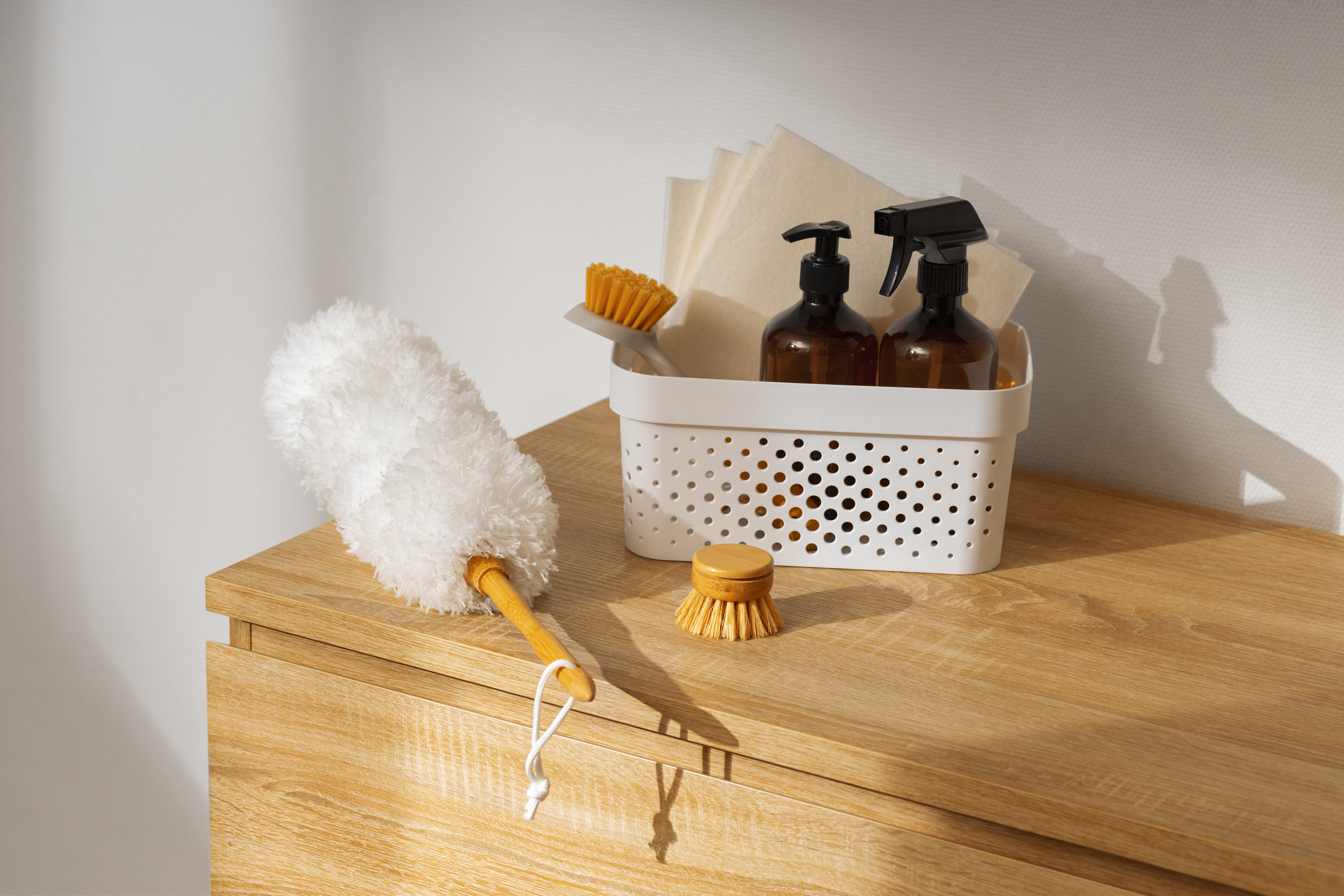 Clean holiday cottage interior